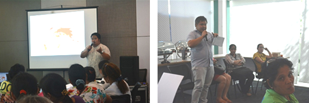 DILG funded training of MU College of Dentistry in Partnership with Ozamiz City Health Office and MUCEP on Basic Oral Health for Barangay Health Workers in Ozamiz City