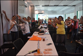 DILG funded training of MU College of Dentistry in Partnership with Ozamiz City Health Office and MUCEP on Basic Oral Health for Barangay Health Workers in Ozamiz City
