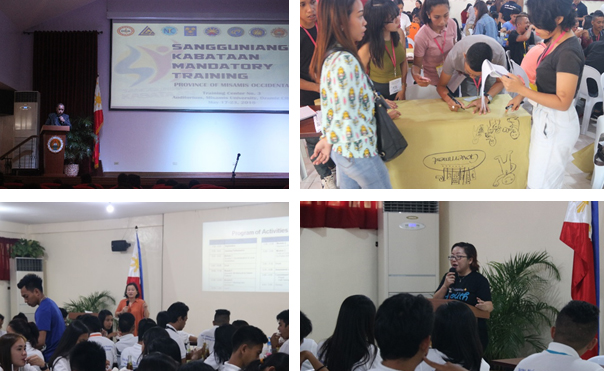 Misamis University hosted the Sangguniang Kabataan Mandatory Training
