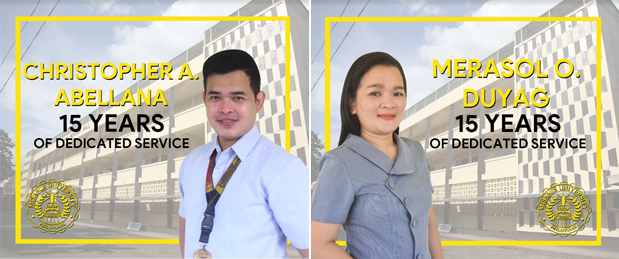Misamis University Service Awardees 2020