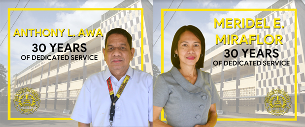 Misamis University Service Awardees 2020