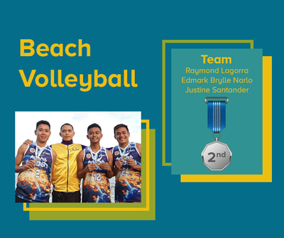 Beach Volley PRISAA Gold medalist 2020