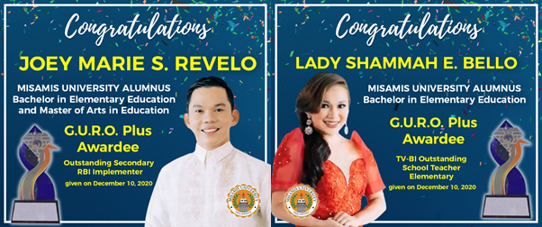 MU Education Graduates Receive G.U.R.O Awards